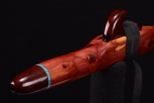 Eastern Red Cedar Native American Flute, Minor, High C-5, #G14B